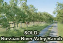 Sonoma County Russian River Valley Ranch Home Sold